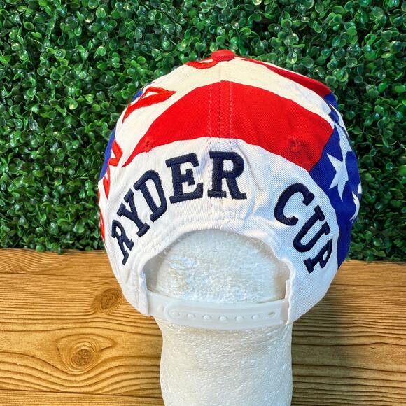 VTG NWT Ryder Cup Valderrama Johnnie Walker AOP Snapback Event Cap Golf OS RARE - Picture 4 of 9